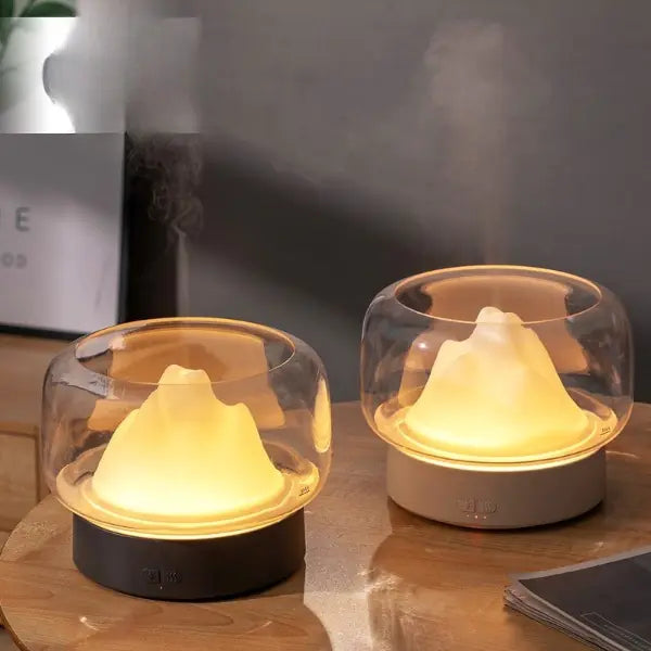 Ultrasonic Air Humidifier LED Lamp