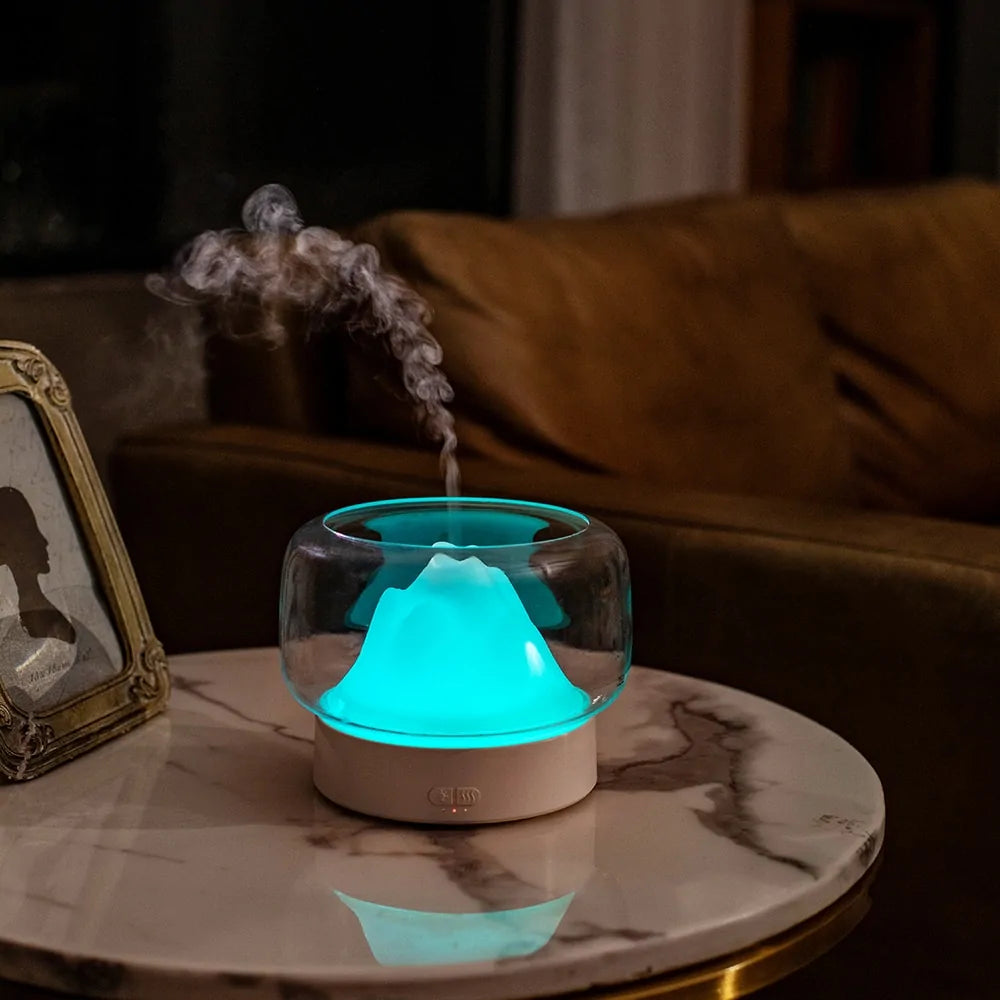 Ultrasonic Air Humidifier LED Lamp