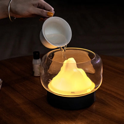 Ultrasonic Air Humidifier LED Lamp