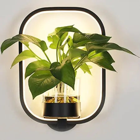 Modern Wall Plant LED Lamp